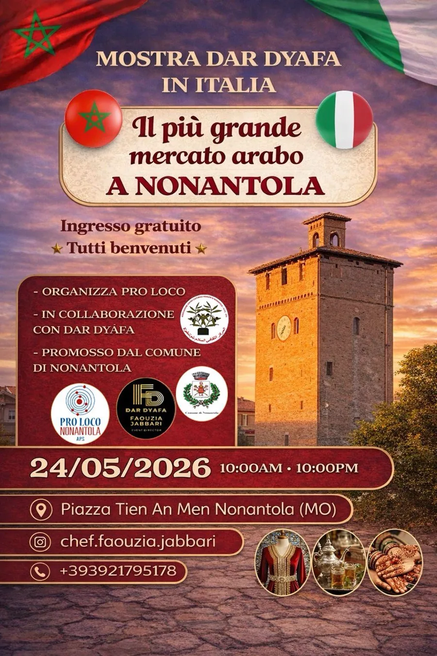 Mostra Dar Dyafa – Il più grande mercato arabo a Nonantola