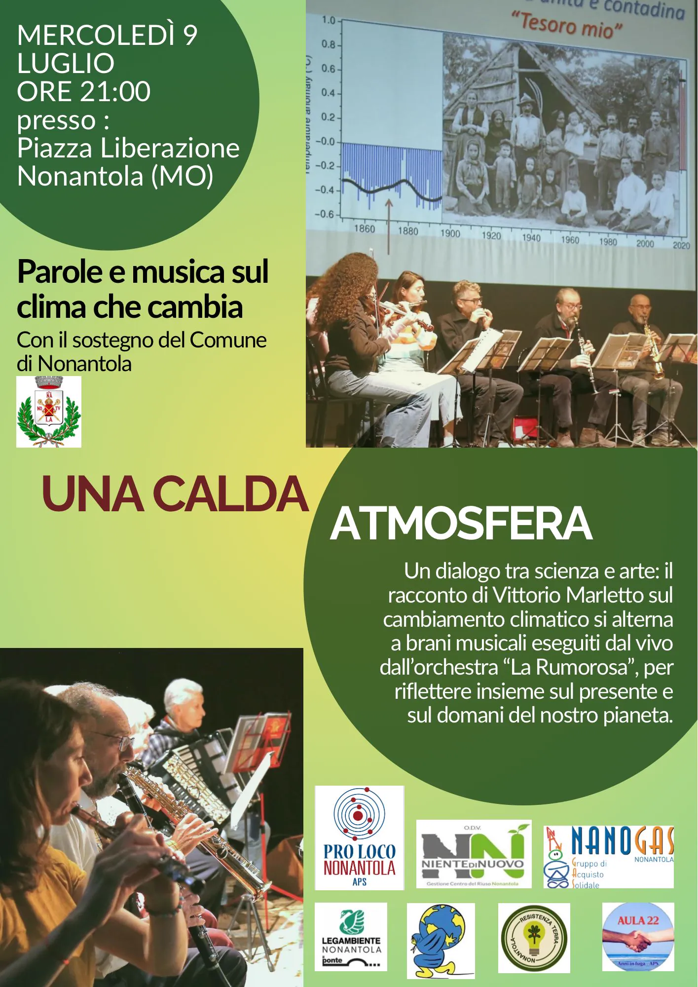 Una calda atmosfera