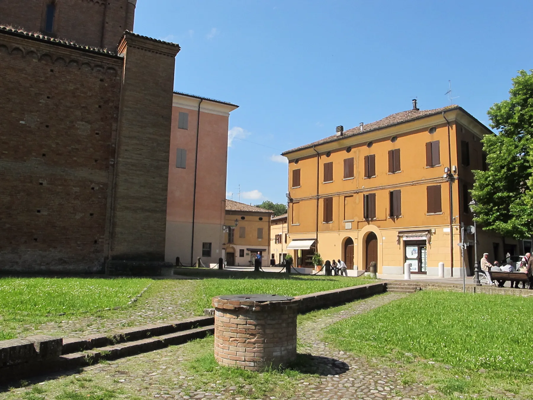 Panorama del borgo di Nonantola